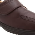 thumbnail image 3 of Roamers Mens Superlite Wide Fit Touch Fastening Leather Shoes, 3 of 4