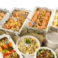 thumbnail image 4 of Cornucopia Brands Serving Spoons & Large Serving Forks Set (4 pack, 2 of each); Buffet & Banquet Style Elegant Classic Serving Utensils, 4 of 9