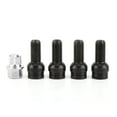 thumbnail image 2 of 4+1 M14*1.5MM Black Steel Wheel Bolt & Lock Lug Nut Set With Key, 2 of 9