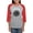 Heather/Red, variant on CafePress - IT Response Wheel - Womens Baseball Tee