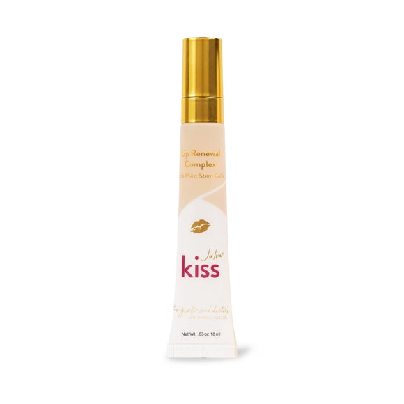 Complejo de renovación de labios Julva Kiss de la Dra. Anna Cabeca - Hidrata los rellenos y reduce visiblemente las líneas finas Formulado por un médico elaborado con células madre vegetales naturales