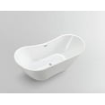 thumbnail image 5 of Vanity Art VA6517, White, Acrylic 70in x 31.5in, Freestanding Bathtub, 5 of 6