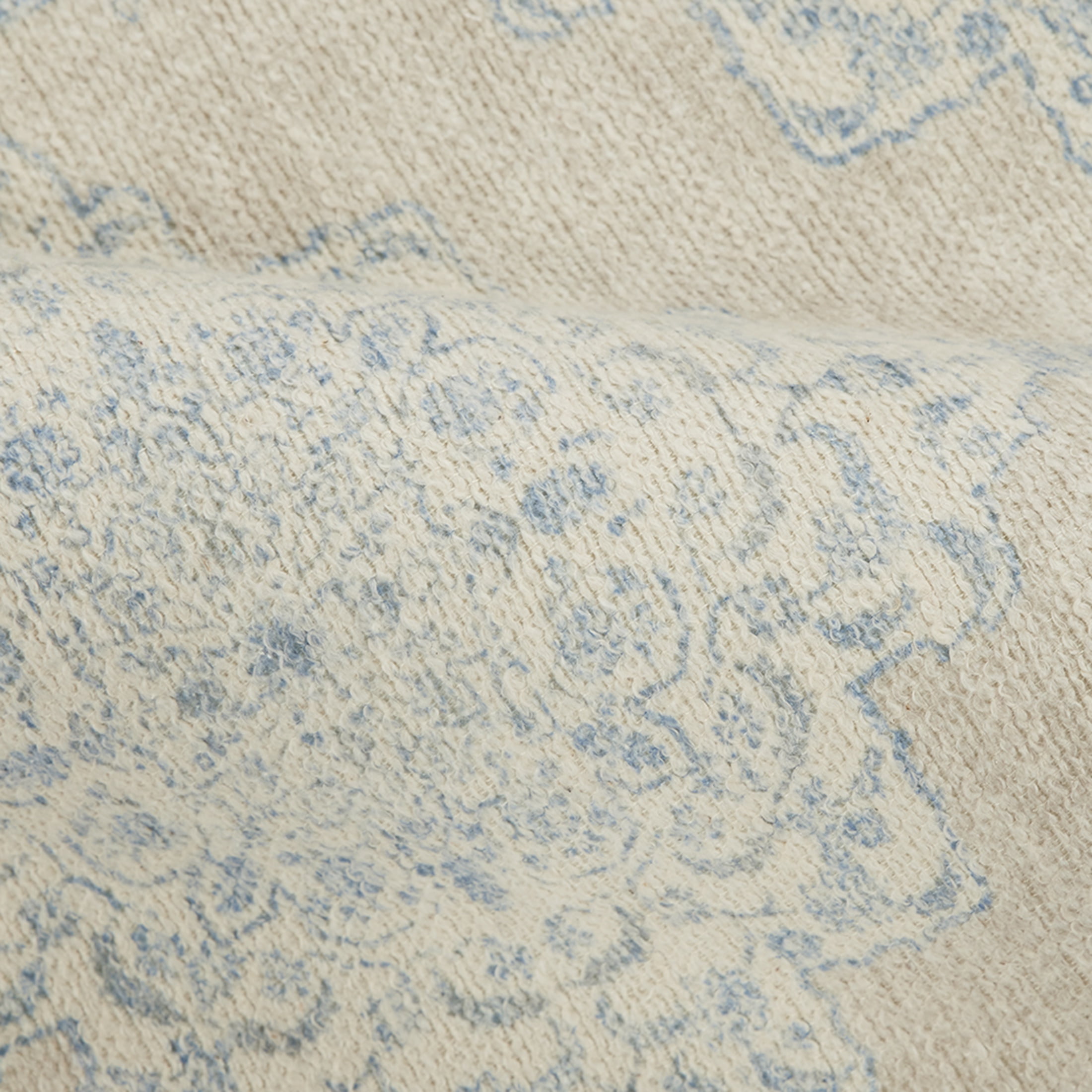 Better Homes & Gardens Beige Kaston Medallion 2-Piece Bath Rug Set, 17" x 24" & 20" x 30"