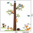 thumbnail image 5 of Graz Design Wall Sticker XXXL Forest Owl with Growth Chart and fo, 5 of 5