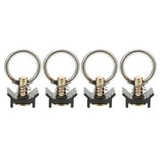 Track L Ring Round Tie Fitting Stud Single Accessories Hook Down  Steel Stainless Downs Airline Aircraft Anchor Point