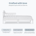thumbnail image 4 of Dream on Me Sydney Toddler Bed, White, 4 of 8