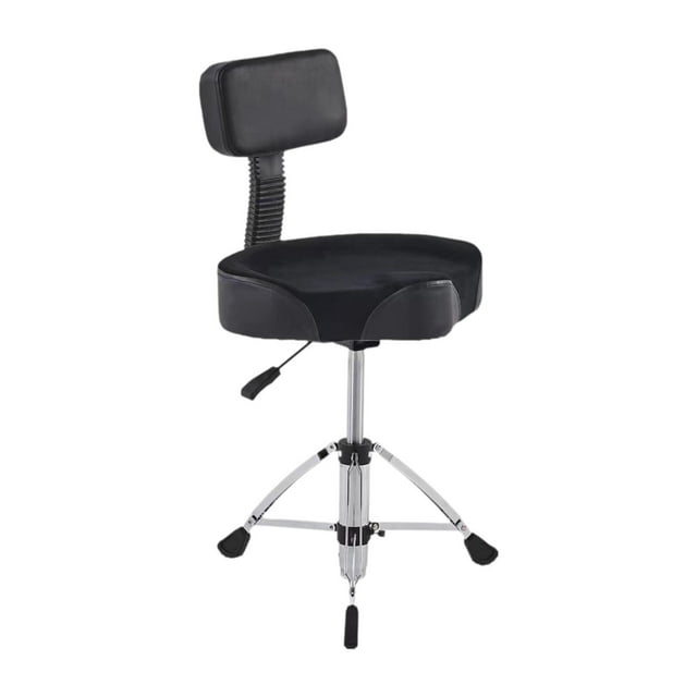 QualitChoice Drum Throne With Backrest Height Adjustable For Comfort And Stability At Home Or Studio Sessions Support Base