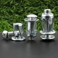 thumbnail image 4 of 100Pcs Expansion Nut Screw Set Round Head Cross Groove Petal Rivet for Hollow Iron Sheets Metal Surfaces, 4 of 6