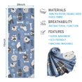 thumbnail image 2 of Dog with Woof and Bark Hot Yoga Mat Towel Non Slip for Hot Yoga - Quick-Drying Yoga Mat Cover with 4 Corner Pockets with Travel Bag - Hot Yoga Towel Non Slip Grip Moisture Wicking Sweat 70"x26", 2 of 6
