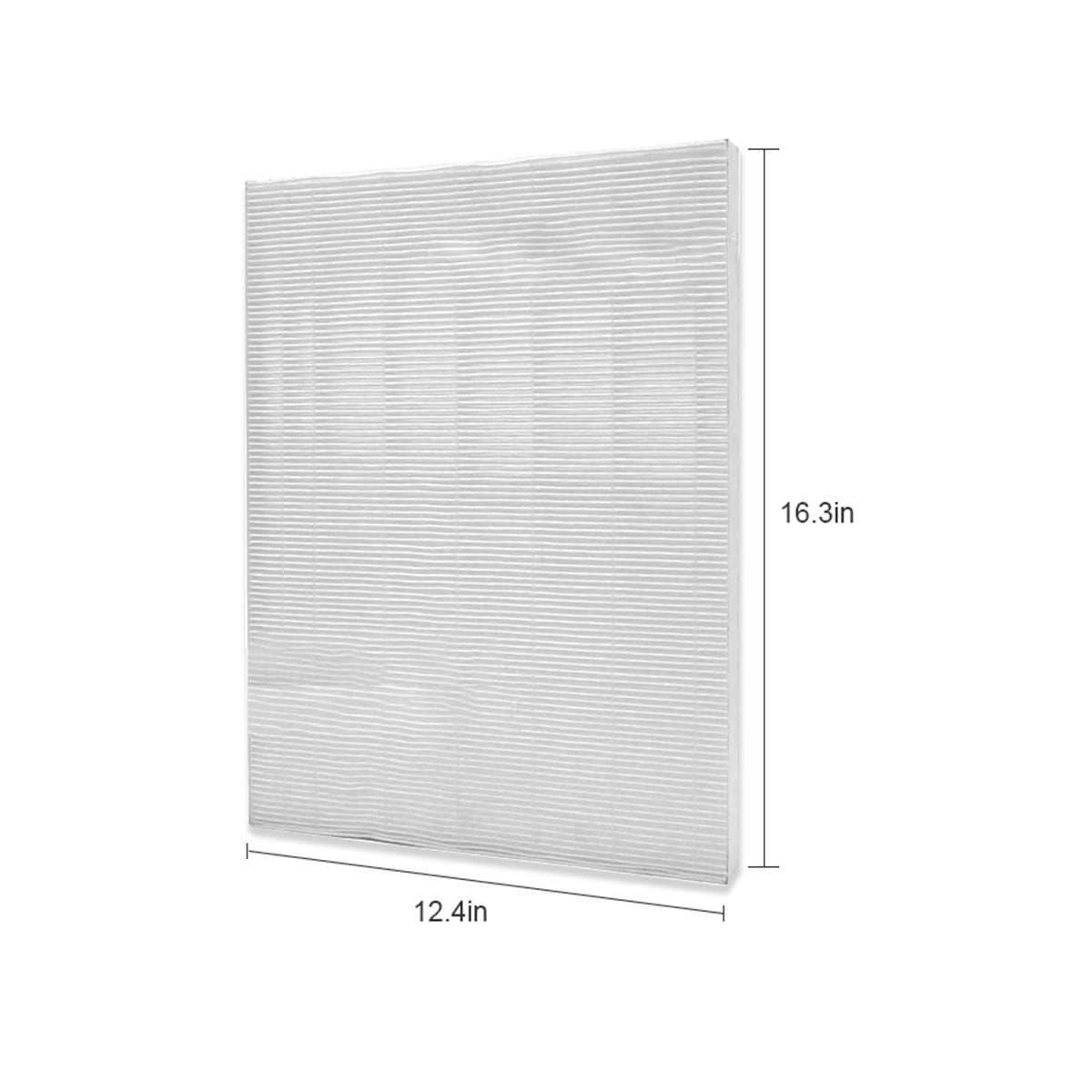 115115 Size 21  Filter A ,2 Pack True HEPA Filter with 8 Activated Carbon Filters Compatible with Winix PlasmaWave Air Purifier C535, 5300, 5300-2, 6300, 6300-2, AM90, P300
