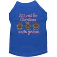 thumbnail image 4 of Christmas Pet Dog  Cat Shirt Screen Printed, "All I Want For Christmas Is A Few Good Men", 4 of 10