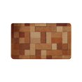 thumbnail image 2 of Sokhug Rectangle Bath Mat,Thin Bathroom Rugs Fit Under Door Quick Dry Non Slip Washable Bathroom Mat with Rubber Backing,Absorbent Woven Shower Rug, 2 of 6