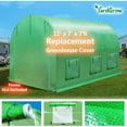 thumbnail image 3 of Bilot Greenhouse Cover Replacement for Larger Walk in Outdoor Yard Plant Gardening Hot House ( Cover Frame Does Not Included), 3 of 7