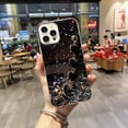thumbnail image 3 of Funda De Purpurina Compatible Con iPhone 14 Pro Max SE 13 12 11 plush love chain Silicona Bling Glitter, 3 of 3