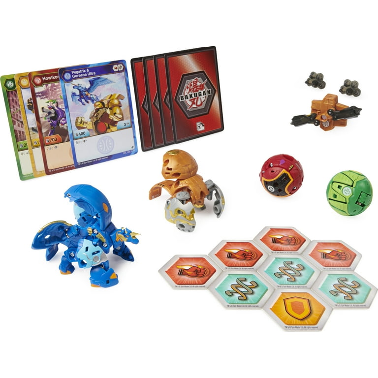 Free Shipping! Bakugan Baku-Gear 4-Pack, Tretorous Ultra
