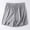 Gray, variant on Babysbule Shorts for Women Summer Women's Elastic Waist Thin Quarter Shorts Solid Color Casual Pajamas Loose Size Home Pants