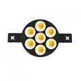 thumbnail image 4 of Egg Cooking Rings, Black Non-Stick Pancake Making , Silicone for Egg Muffins Mini Pancakes, 4 of 8