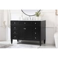 thumbnail image 2 of 48 inch single bathroom vanity in Black, 2 of 8