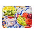 thumbnail image 1 of Carolines Treasures 6037RUG Prunes et Raisins avec Fleurs Tapis de Mousse à Mémoire Lavable en Machine, 1 of 4