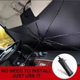 thumbnail image 2 of Sombrilla para parabrisas de coche, sombrilla plegable para coche, bloque UV para parabrisas delantero de coche, parasol de cubierta completa para parabrisas, SUV, camiones, 2 of 5