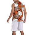 thumbnail image 5 of Rocae Various Pumpkins for Men's Basketball Jersey Lightweight and Breathable Athletic Tank Top,Quick-Drying Sports Jersey 3X-Large, 5 of 9