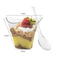 thumbnail image 3 of 50 Uds. Taza transparente para decoración de cocina, taza para pastel con juego de cuchara para helado de gelatina y Mousse Wdftyju Libre de BPA, 3 of 3