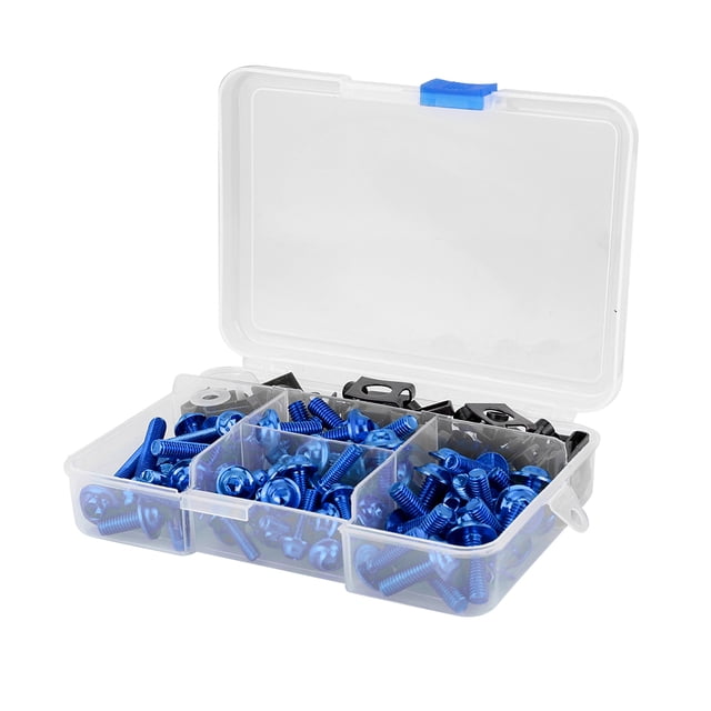 177pcs Motorcycle Screws Fairing Kit Universal M5 M6 Fit For Sportbikes