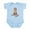 Sky Blue, variant on CafePress - Infant Bodysuit - Baby Light Bodysuit, Size Newborn - 24 Months