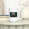thumbnail image 3 of 15 fl oz Ceramic Mug, Corvallis, Oregon, Beaver, Contour, Dishwasher & Microwave Safe, 3 of 5