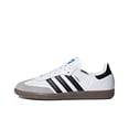 thumbnail image 3 of Zapatillas de skate adidas samba OG de piel suave para hombre y mujer, zapatillas informales planas para deportes al aire libre, color tonal, de Wales Bonn Pony, 3 of 5