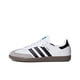 thumbnail image 3 of Zapatillas de skate adidas samba OG de piel suave para hombre y mujer, zapatillas informales planas para deportes al aire libre, color tonal, de Wales Bonn Pony, 3 of 5