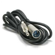 ACCL 15Ft XLR 3P Male 1/4" Unbalanced Microphone Cable, 1 Pack