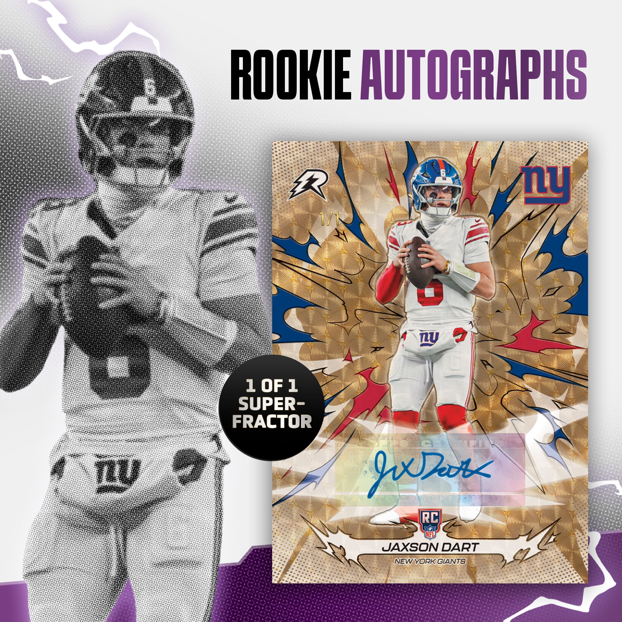 2025 Topps Resurgence Football Trading Cards Mega Box