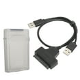 thumbnail image 3 of Dual USB Adapter,Hard Disk Adapter Cable Hard Disk Adapter Cable Hard Disk Protection Box User-Friendly Design, 3 of 14