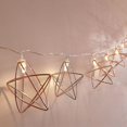 thumbnail image 4 of Homemiyn 10led Or Rose Chaîne Lumineuse Étoile à Cinq Branches, 4 of 5