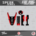 thumbnail image 4 of Kalair GFX Graphics Kit for Honda CRF230F (2003-2007) Spear Series, 4 of 5