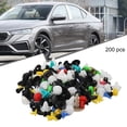 thumbnail image 2 of 200PCS Plastic Car Body Push Pin Rivet Fasteners Trim Moulding Clip Screw Driver, 2 of 8
