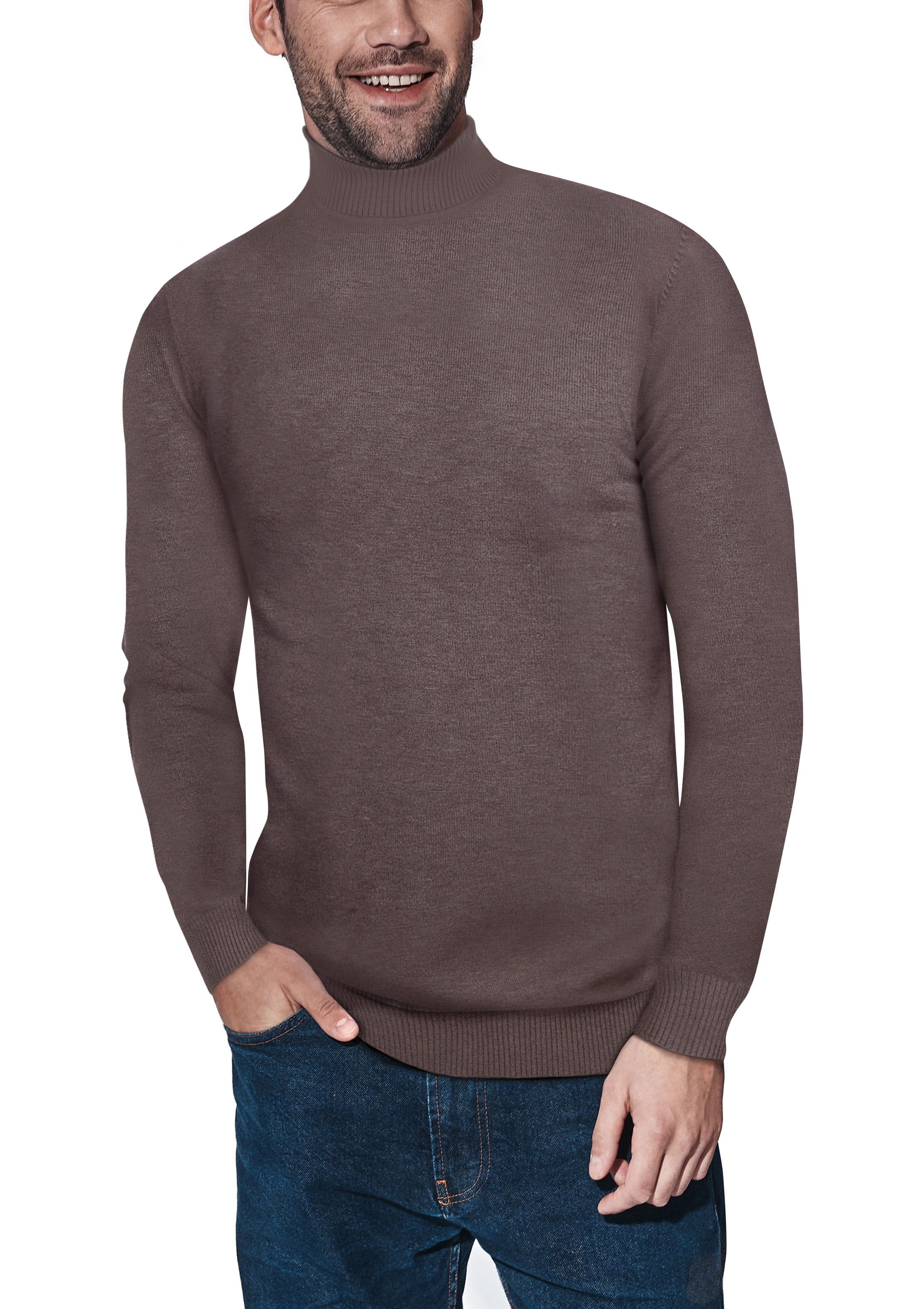 XRAY Turtleneck Sweater for Men, Slim 