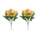 thumbnail image 1 of 2pcs Flores de cerezo artificiales decoración del hogar, decoraciones de atmósfera de boda, flores falsas, naranja, 1 of 5