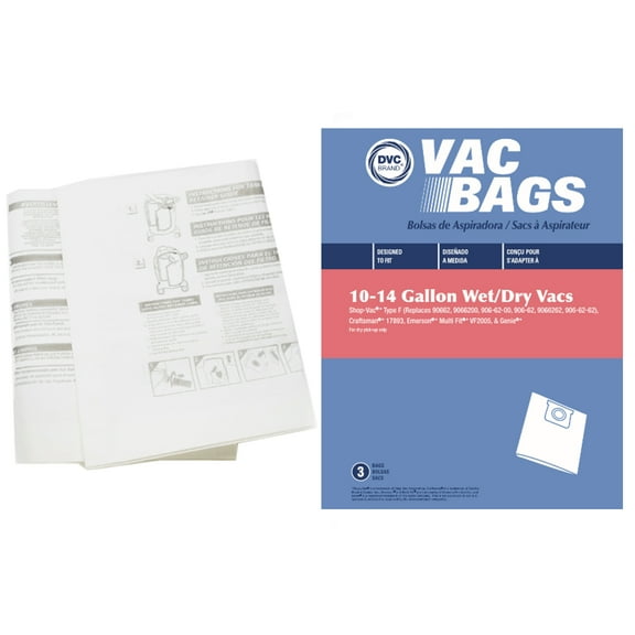 DVC Paper Replacement 4 Ply Bags Style R Fit Electrolux Epic, Guardian, Lux, Renaissance Canister Vacuums - 6 Bags & 1 Filter