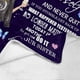 thumbnail image 3 of LHSHID Custom Blanket Throw to my sister love from your sister Never forget That I Love You Blanket Birthday Blanket for Sister Women Girl, 3 of 4