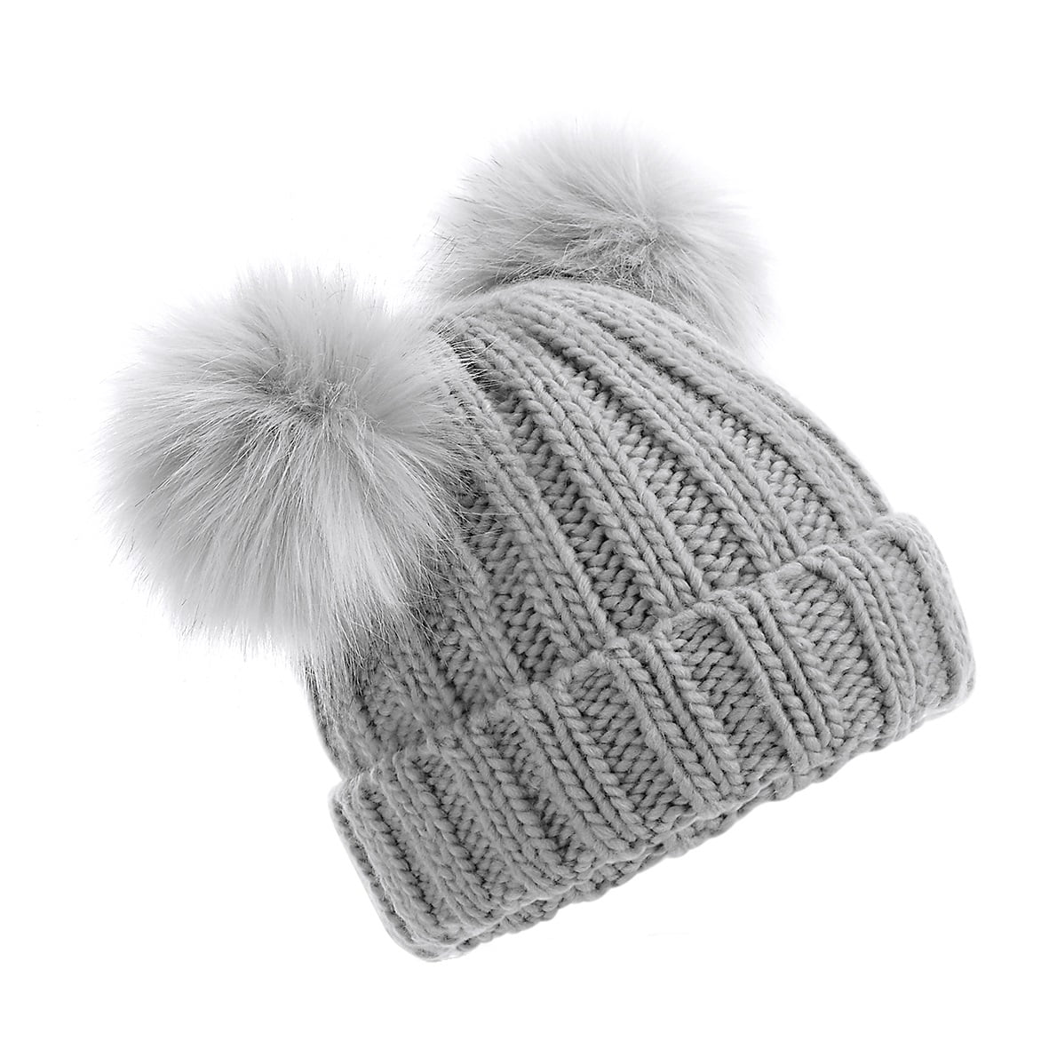 Beechfield Boys/Girls Faux Fur Double 