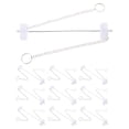 thumbnail image 1 of HAMPPLIES 10Ud Cadena Colgante De Hierro Para Exhibición De Ropa En Tiendas Con Instalación Flexible, 1 of 8