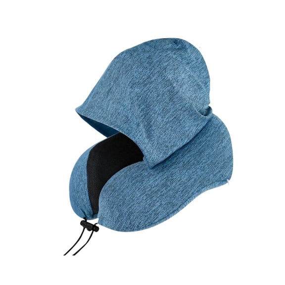 Giaone Cooling Memory Foam Travel Pillow With Adjustable Cover For Comfort On