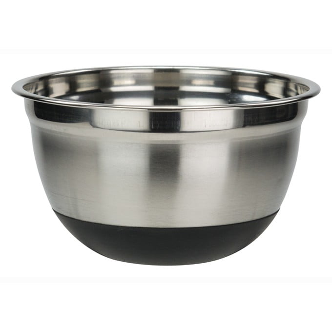 3qt Mixing Bowl, Silicone Base, Stainless Steel,2 packs