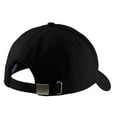thumbnail image 5 of Port & Company Brushed Twill Cap-One Size (Black), 5 of 5