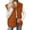 Orange [Mix & Save More] [New Arrivals], variant on Women's Winter Fleece Vest Sleeveless Zip Up Jacket Coat With Pockets Turn Down Collar Warm Thermal Outerwear for Cold Weather | CSEONE,Beige XL