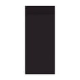 thumbnail image 4 of Blackout Door Curtains, Privacy Thick Door, Thermal Insulated Door Shades for Small Windows Door Sidelight Glass, W26 x L68 inch, 1 Panels, Black, 4 of 5