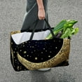 thumbnail image 7 of New Moon Symbol Reusable Foldable Oxford Cloth Collapsible Easter Basket Storage Bin Bag with Large Capacity, 7 of 7