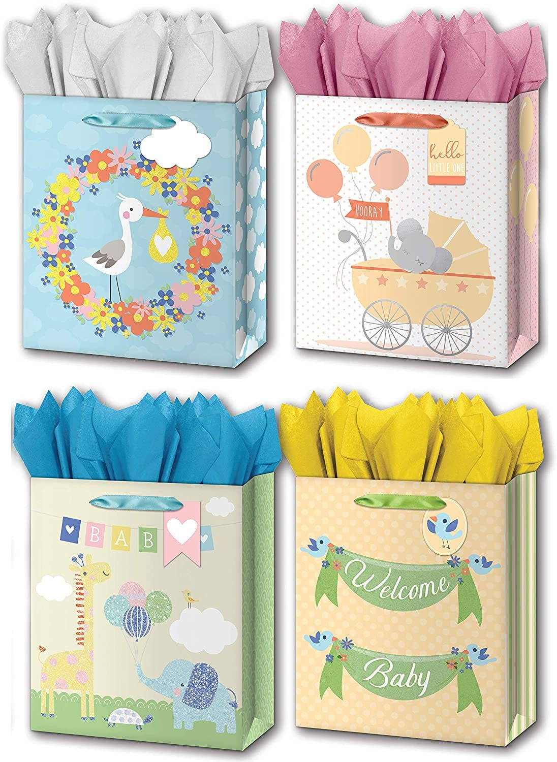 baby girl gift bag large